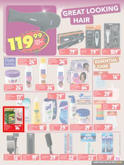 Shoprite Gauteng, Mpumalanga, Limpopo & North West : Hair And Beauty Promotion (29 Oct - 18 Nov 2018), page 13