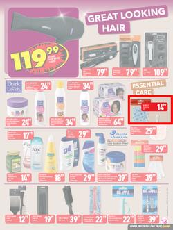 Shoprite Gauteng, Mpumalanga, Limpopo & North West : Hair And Beauty Promotion (29 Oct - 18 Nov 2018), page 13