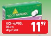 Adco-Napamol Tablets 20-Per Pack