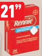 Rennie Antacid Tablets 24-Per Pack