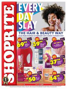 Shoprite Gauteng, Mpumalanga, North West & Limpopo : Everyday Slay (22 February - 10 March 2024)