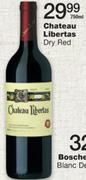 Chateau Libertas Dry Red-750ML Each