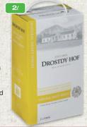 Drostdy-HOF Natural Sweet White-2L Each