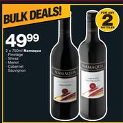 Namaqua Pinotage/Shiraz/Merlot/Cabernet Sauvignon-2x750ml