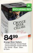 Orange River Cellars Johannisberger Sweet Rose/White/Dry White/Rose/Stein-5L Each