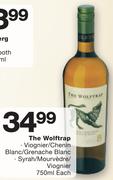 The Wolftrap Viognier/Chenin Blanc/Grenache Blanc Syrah/Mourvedre/Viognier-750ml Each