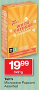 Tait's Microwave Popcorn Assorted-3x91g