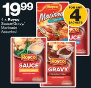 Royco Sauce/Gravy/Marinade Assorted-For Any 4