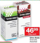 Citro-Soda Granules Assorted-120g Each