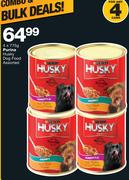 Purina Husky Dog Food Assorted-4x775g