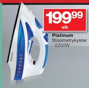 Platinum Stoomstrykyster 2200W-Elk