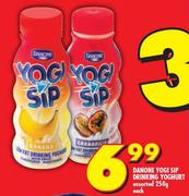 Danone Yogi Sip Drinking Yoghurt-250g Each