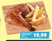 Grilled Chicken Leg Quarter & Chips-Per Combo