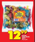 Boxtons Toffee Dreams Sweets 50-Per Pack