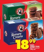 Bakers Romany Creams Biscuits-200g Each