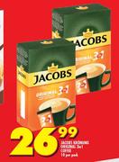 Jacobs Kronung Original 3-In-1 Coffee-10 Per Pack