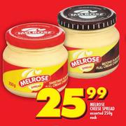 Melrose Cheese Spread-250g Each