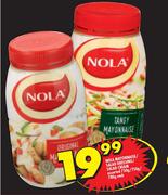 Nola Mayonnaise/Salad Dressing/Salad Cream-730g/750g/780g Each