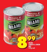 Miami Tomato & Onion Mix-410g Each