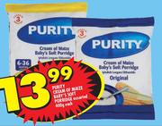 Purity Cream Of Maize Baby’s Soft Porridge-400g Each