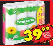Twinsaver Value Pack Toilet Rolls-(9+3) Per Pack