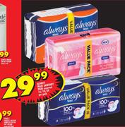 Always Maxi Sanitary Pads-16/ 18/ 20 Per Pack