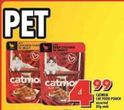 Catmor Cat Food Pouch-85g Each