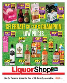 Shoprite Liquor Gauteng, Mpumalanga, North West & Limpopo : Celebrate ...