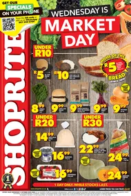 Shoprite Gauteng, Mpumalanga, North West & Limpopo : Wednesday Is Market Day (02 October 2024 Only)