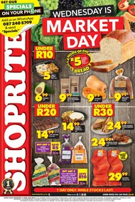 Shoprite Gauteng, Mpumalanga, North West & Limpopo : Wednesday Is Market Day (3 April 2024 Only)