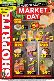 Shoprite Gauteng, Mpumalanga, North West & Limpopo : Wednesday Is Market Day (5 June 2024 Only)