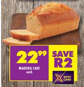 Madeira Cake-Each