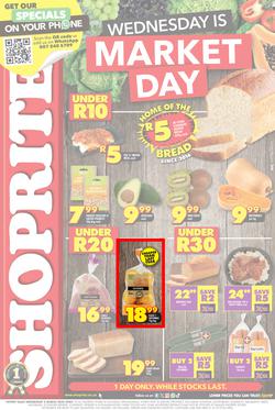 Shoprite Gauteng, Mpumalanga, North West & Limpopo : Wednesday Is Market Day (05 March 2025 Only), page 1
