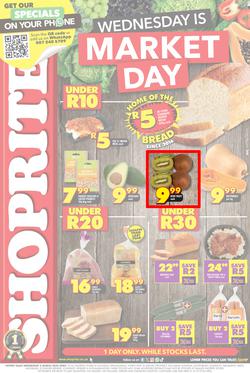 Shoprite Gauteng, Mpumalanga, North West & Limpopo : Wednesday Is Market Day (05 March 2025 Only), page 1