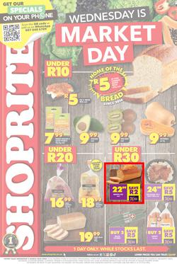 Shoprite Gauteng, Mpumalanga, North West & Limpopo : Wednesday Is Market Day (05 March 2025 Only), page 1