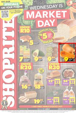 Shoprite Gauteng, Mpumalanga, North West & Limpopo : Wednesday Is Market Day (05 March 2025 Only), page 1