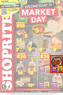 Shoprite Gauteng, Mpumalanga, North West & Limpopo : Wednesday Is Market Day (05 March 2025 Only), page 1