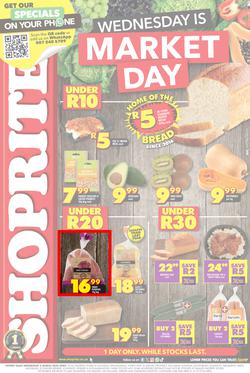 Shoprite Gauteng, Mpumalanga, North West & Limpopo : Wednesday Is Market Day (05 March 2025 Only), page 1