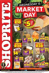 Shoprite Gauteng, Mpumalanga, North West & Limpopo : Wednesday Is Market Day (6 April 2022 Only)