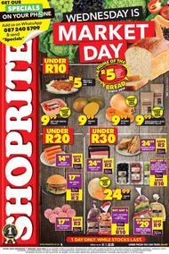 Shoprite Gauteng, Mpumalanga, North West & Limpopo : Wednesday Is Market Day (7 February 2024 Only)