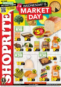 Shoprite Gauteng, Mpumalanga, North West & Limpopo : Wednesday Is Market Day (09 July 2025 Only)