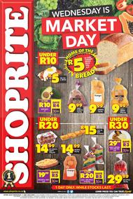 Shoprite Gauteng, Mpumalanga, North West & Limpopo : Wednesday Is Market Day (11 May 2022 Only)