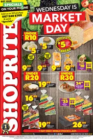 Shoprite Gauteng, Mpumalanga, North West & Limpopo : Wednesday Is Market Day (12 June 2024 Only)