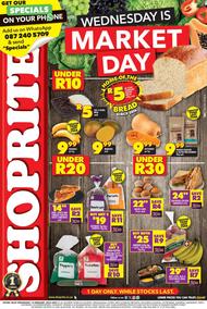 Shoprite Gauteng, Mpumalanga, North West & Limpopo : Wednesday Is Market Day (14 February 2024 Only)