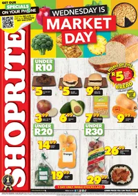 Shoprite Gauteng, Mpumalanga, North West & Limpopo : Wednesday Is Market Day (14 May 2025 Only)