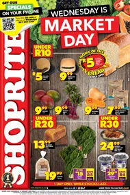 Shoprite Gauteng, Mpumalanga, North West & Limpopo : Market Day Deals (15 January 2025 Only)