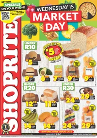 Shoprite Gauteng, Mpumalanga, North West & Limpopo : Wednesday Is Market Day (16 July 2025 Only)