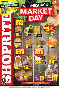 Shoprite Gauteng, Mpumalanga, North West & Limpopo : Wednesday Is Market Day (19 March 2025 Only)