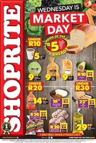 Shoprite Gauteng, Mpumalanga, North West & Limpopo : Wednesday Is Market Day (20 April 2022 Only)