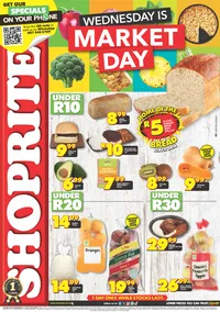 Shoprite Gauteng, Mpumalanga, North West & Limpopo : Wednesday Is Market Day (21 May 2025 Only)